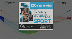 Desktop Screenshot of olympe-fitness.com